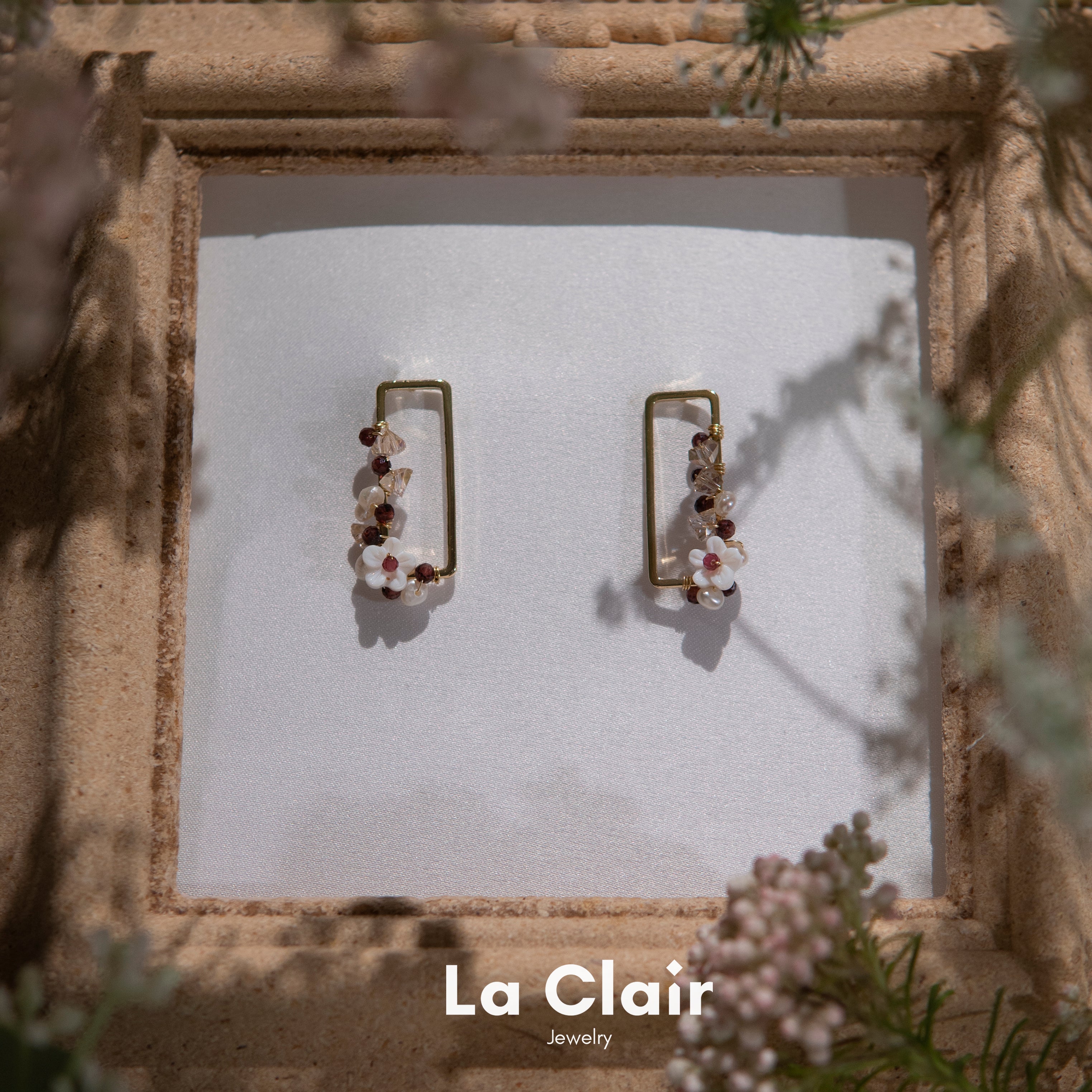 Bloom Frame Earrings