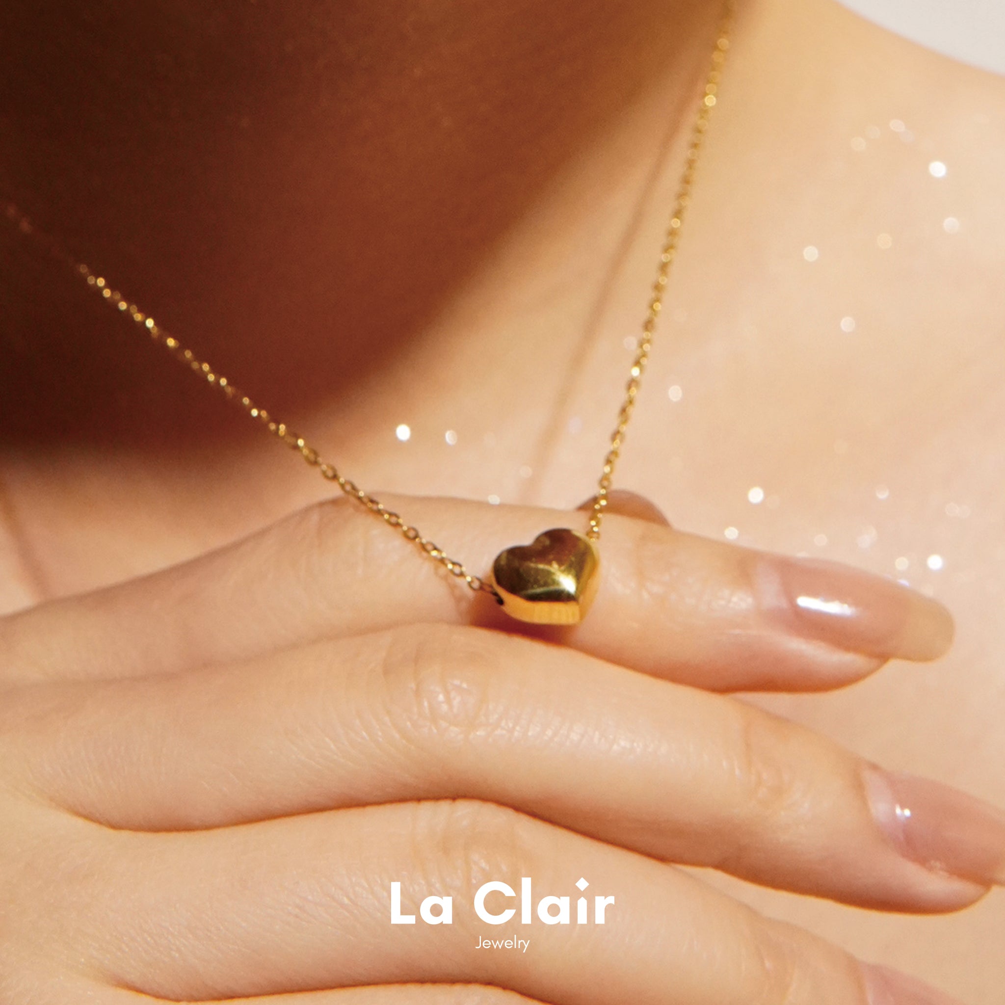 Stunning Full Heart Necklace