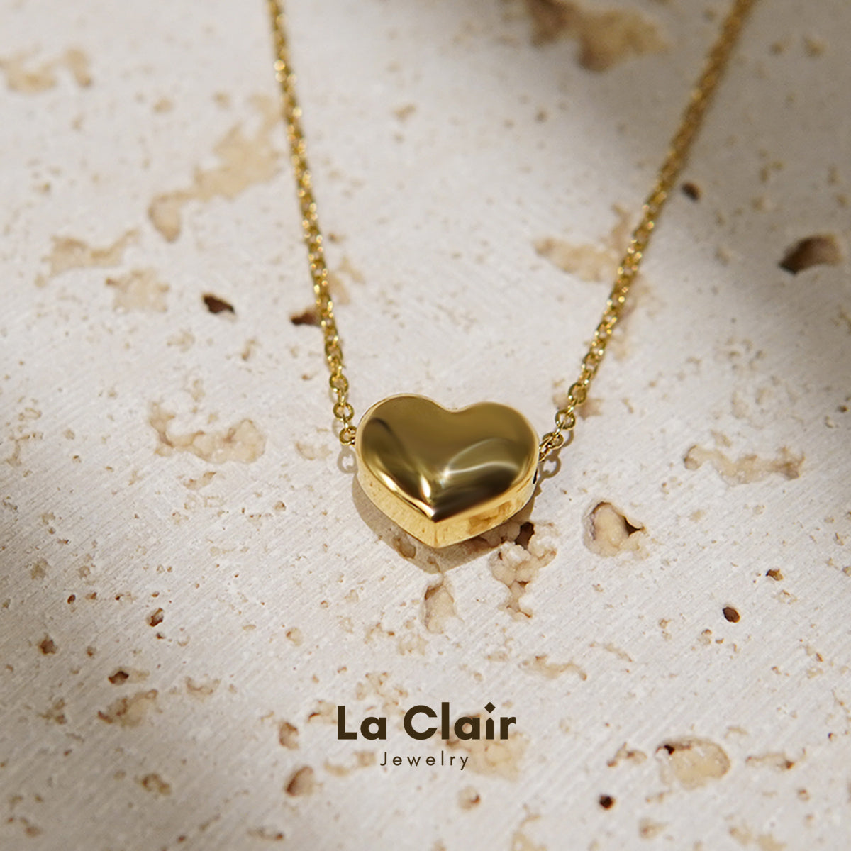 Stunning Full Heart Necklace