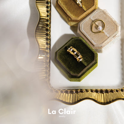 Pearl Orbit Ring