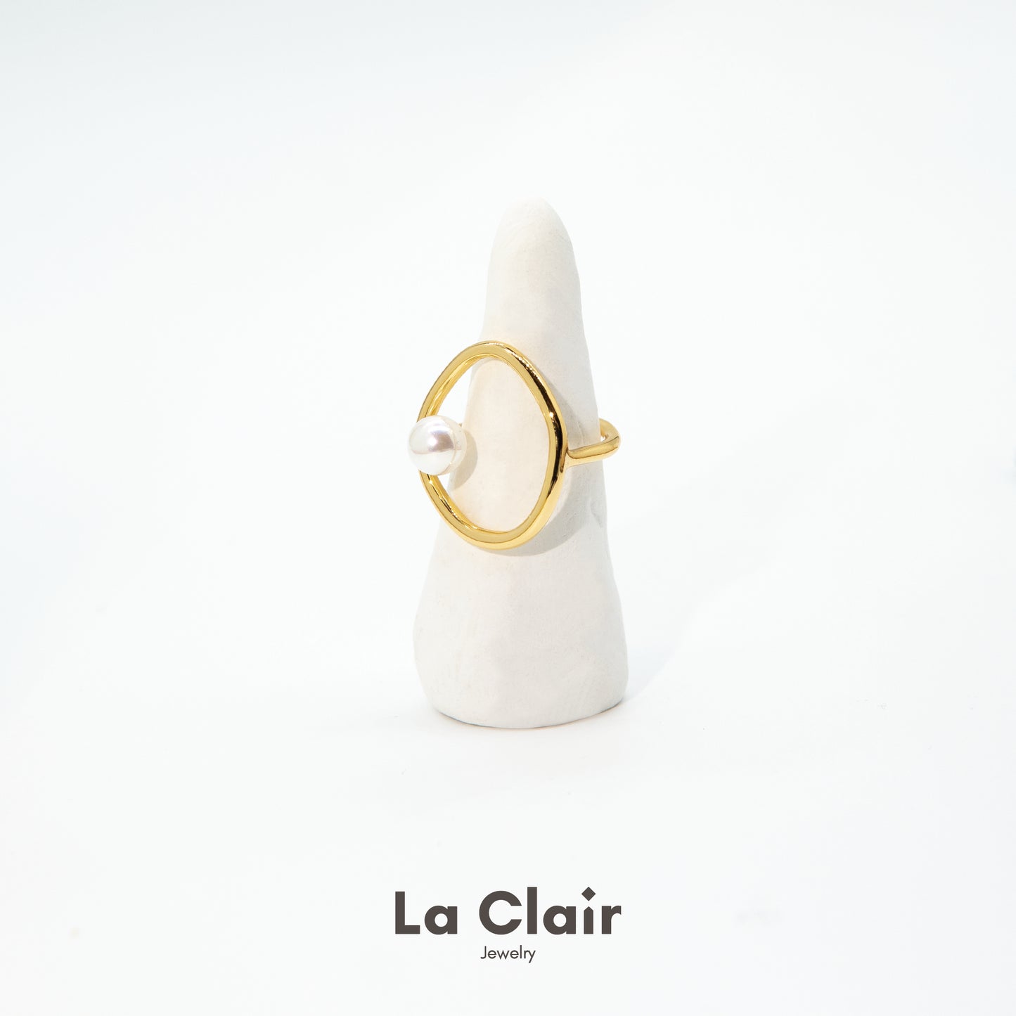 Pearl Orbit Ring
