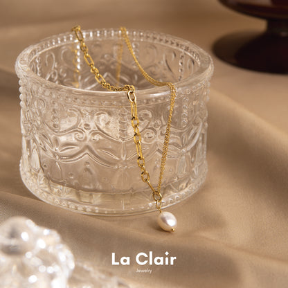 Minimalist Freshwater Pearl Necklace
