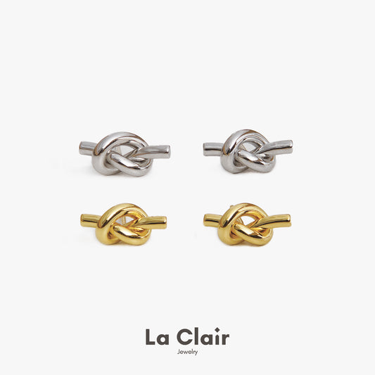 Knotted Rope Earrings
