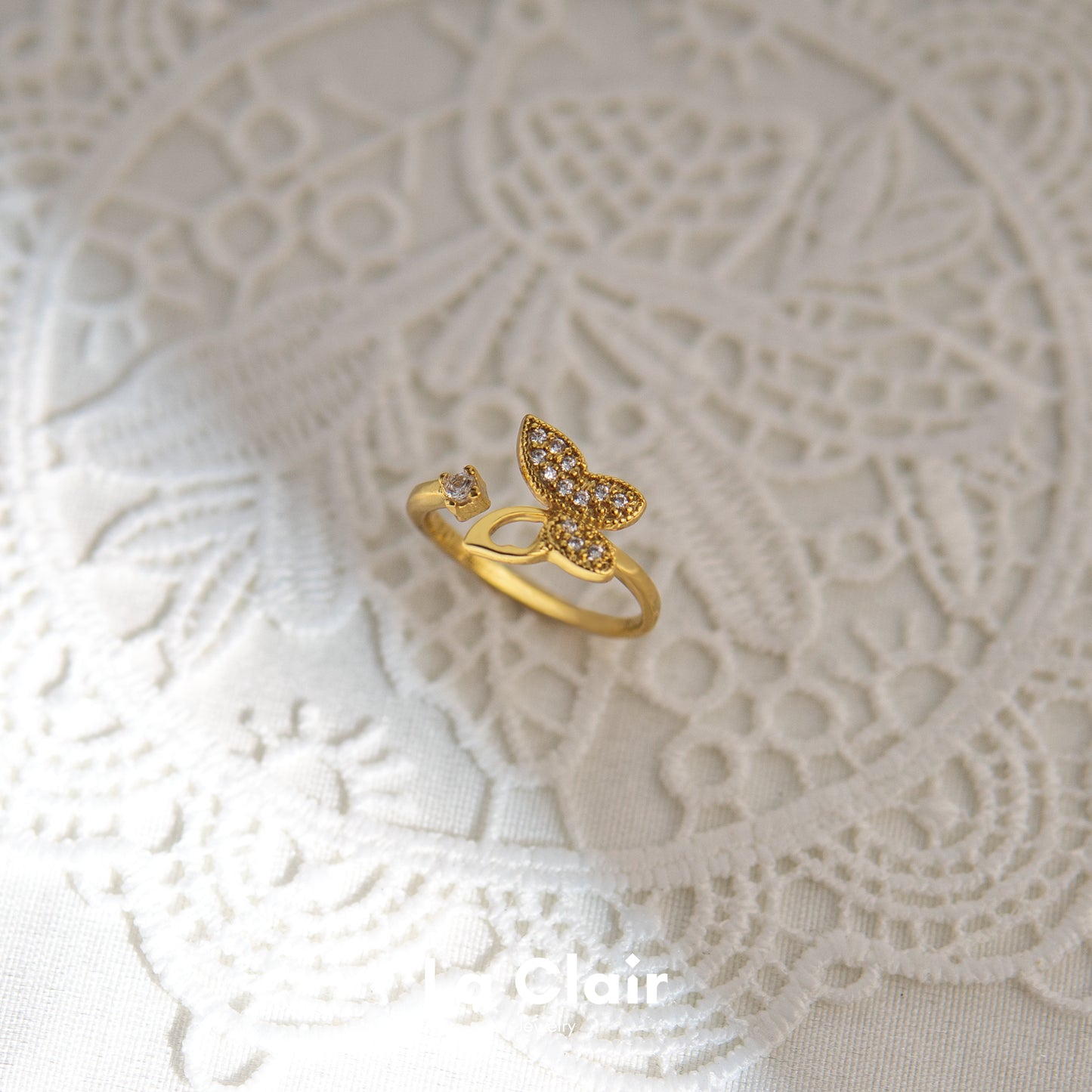 Butterfly Opening Rings