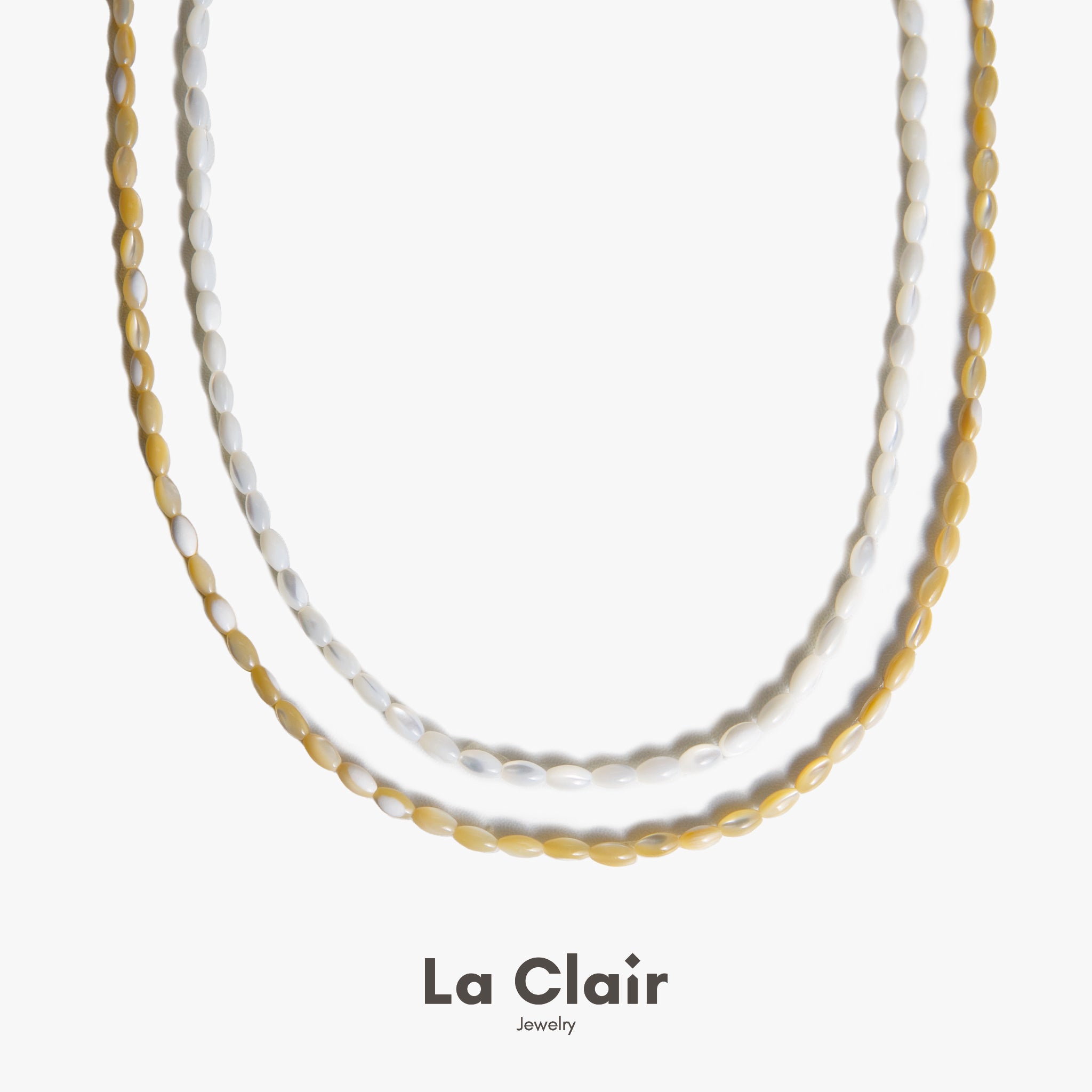 Junonia Shell Necklace on Leather - Pearl & Amazonite | swflshellguide