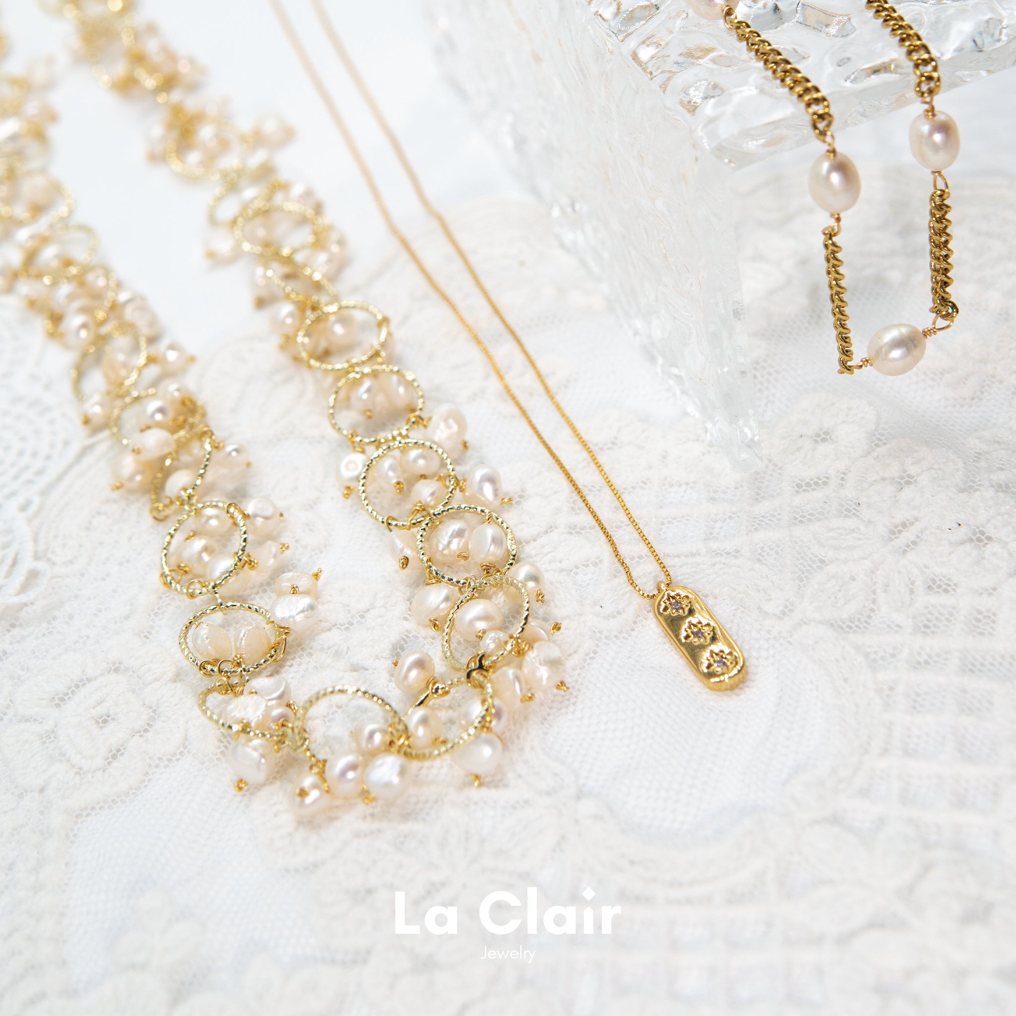 Glamorous Circlet Pearl Necklace_1