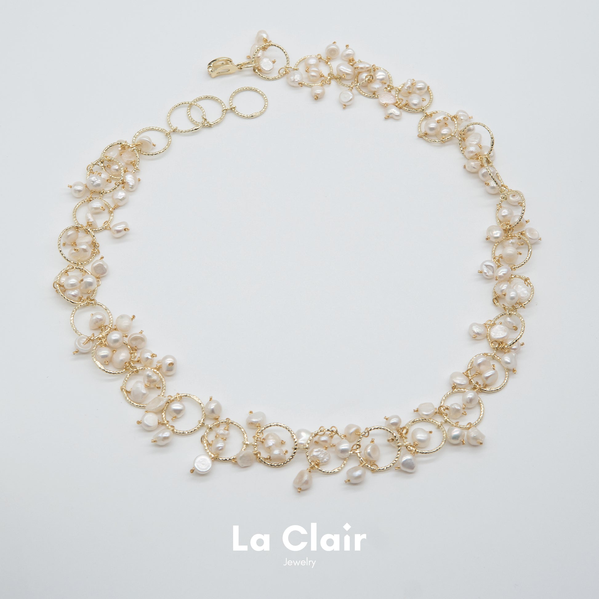 Glamorous Circlet Pearl Necklace_2