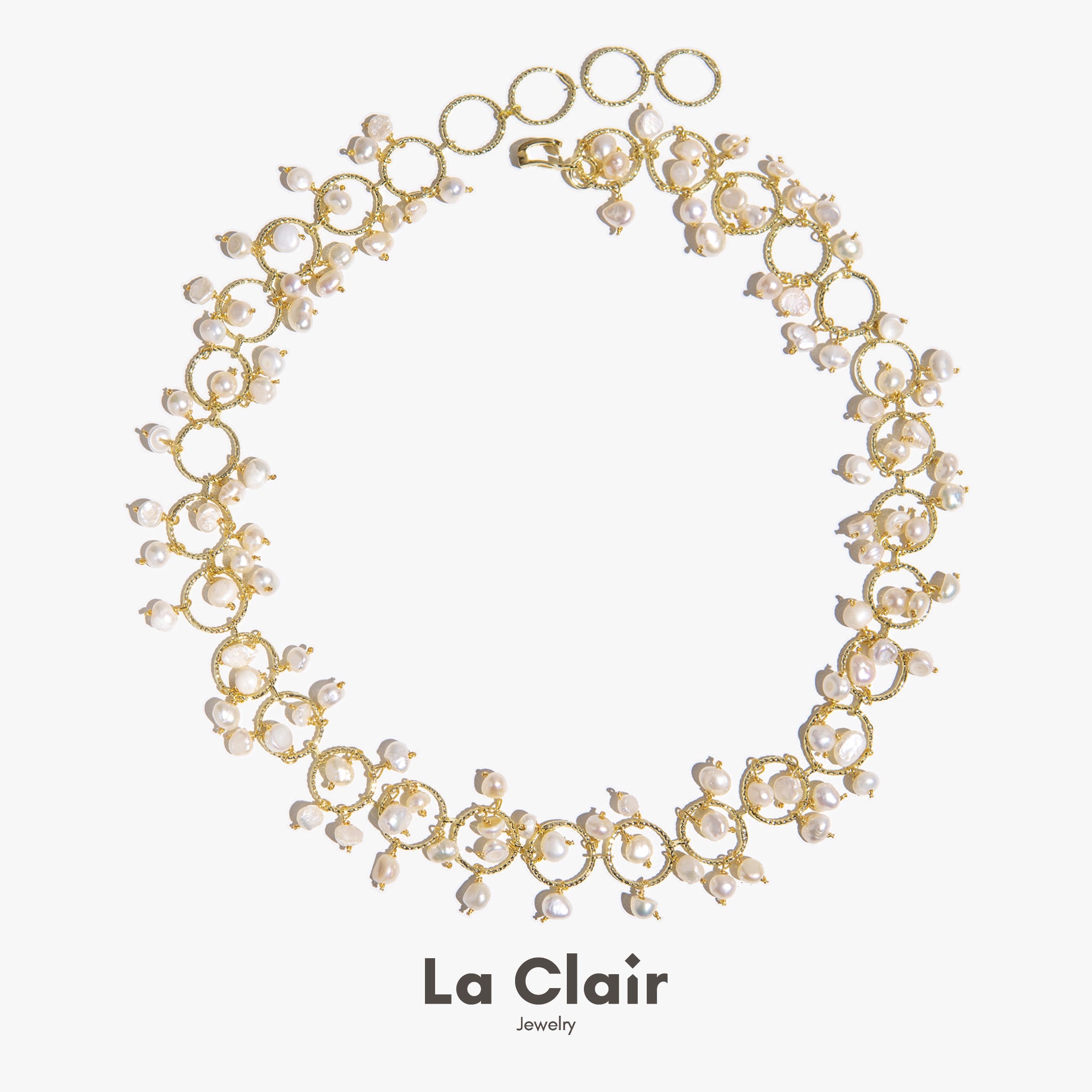 Glamorous Circlet Pearl Necklace_4