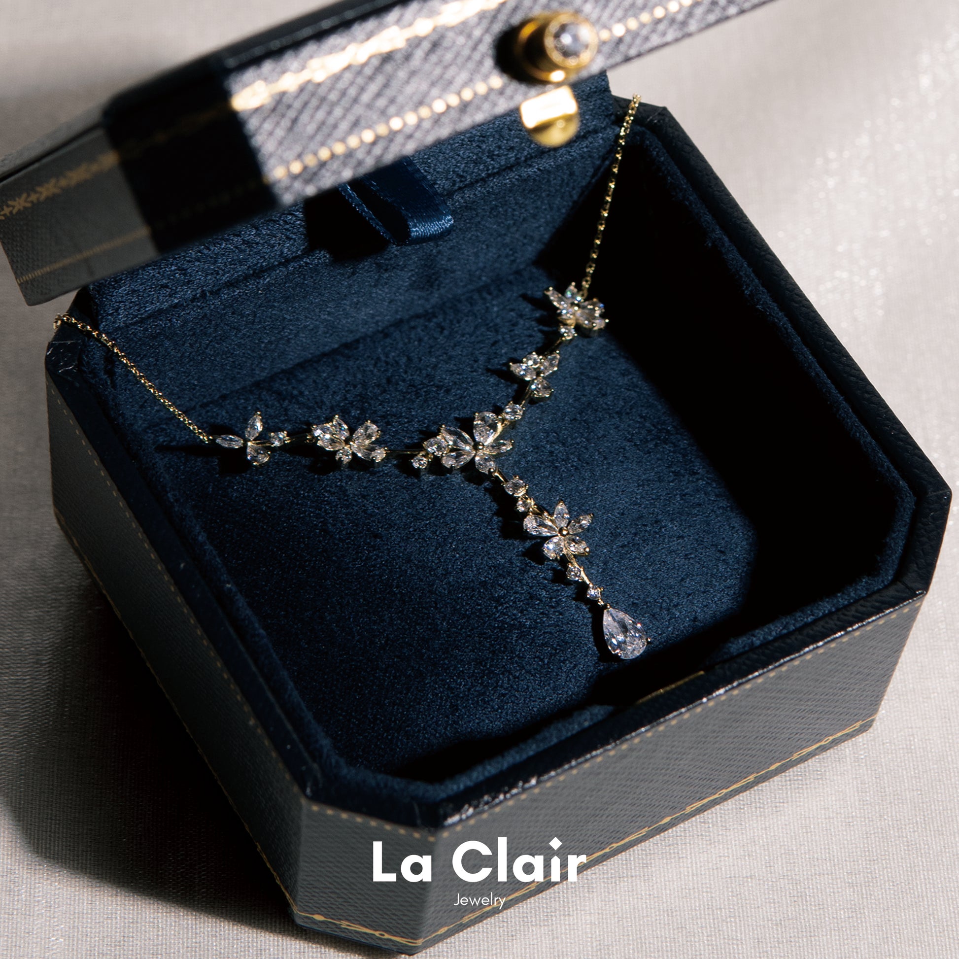 Glimmering Petal Drops Y-Necklace_1