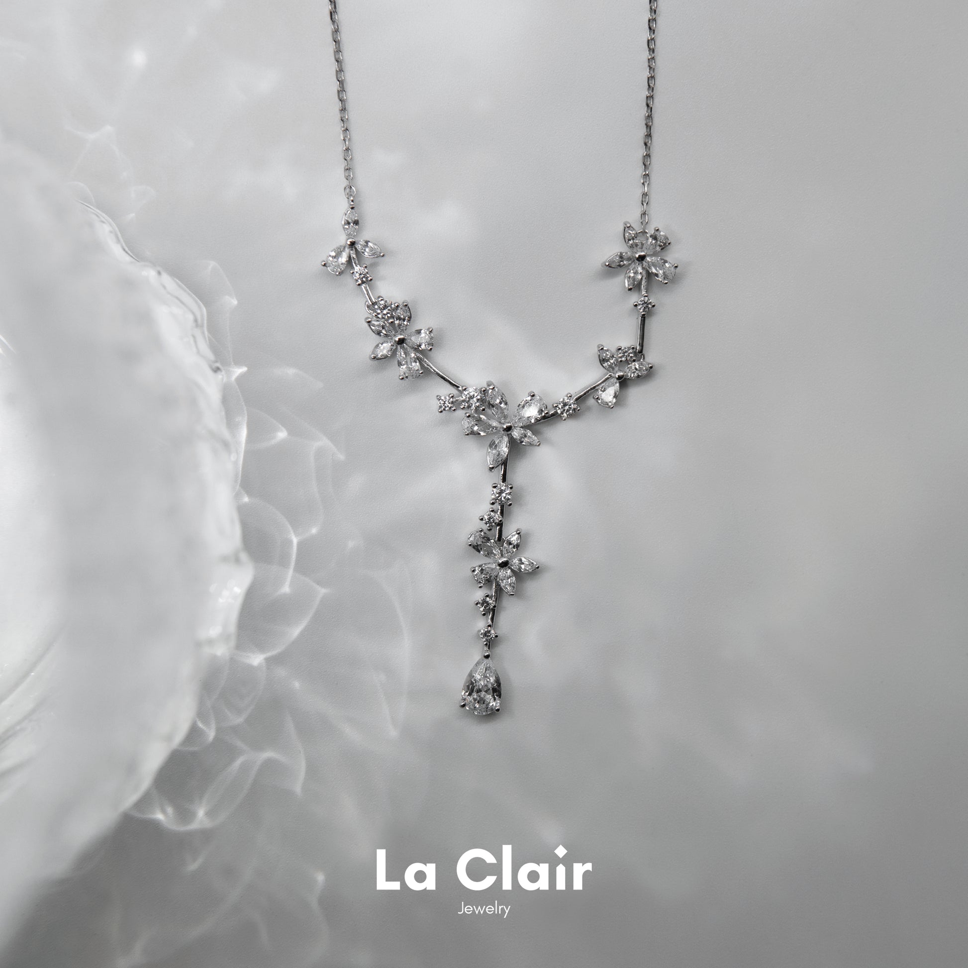 Glimmering Petal Drops Y-Necklace_2