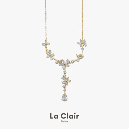 Glimmering Petal Drops Y-Necklace_5