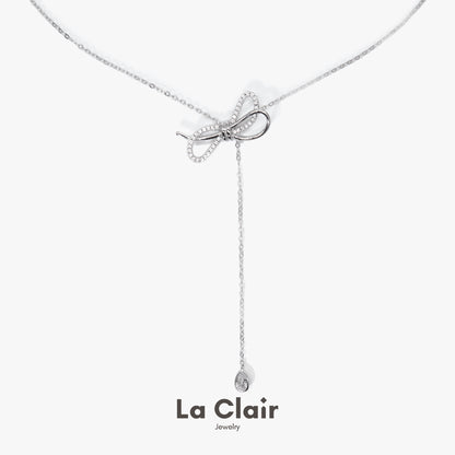 Glistening Bow Knot Necklace_4