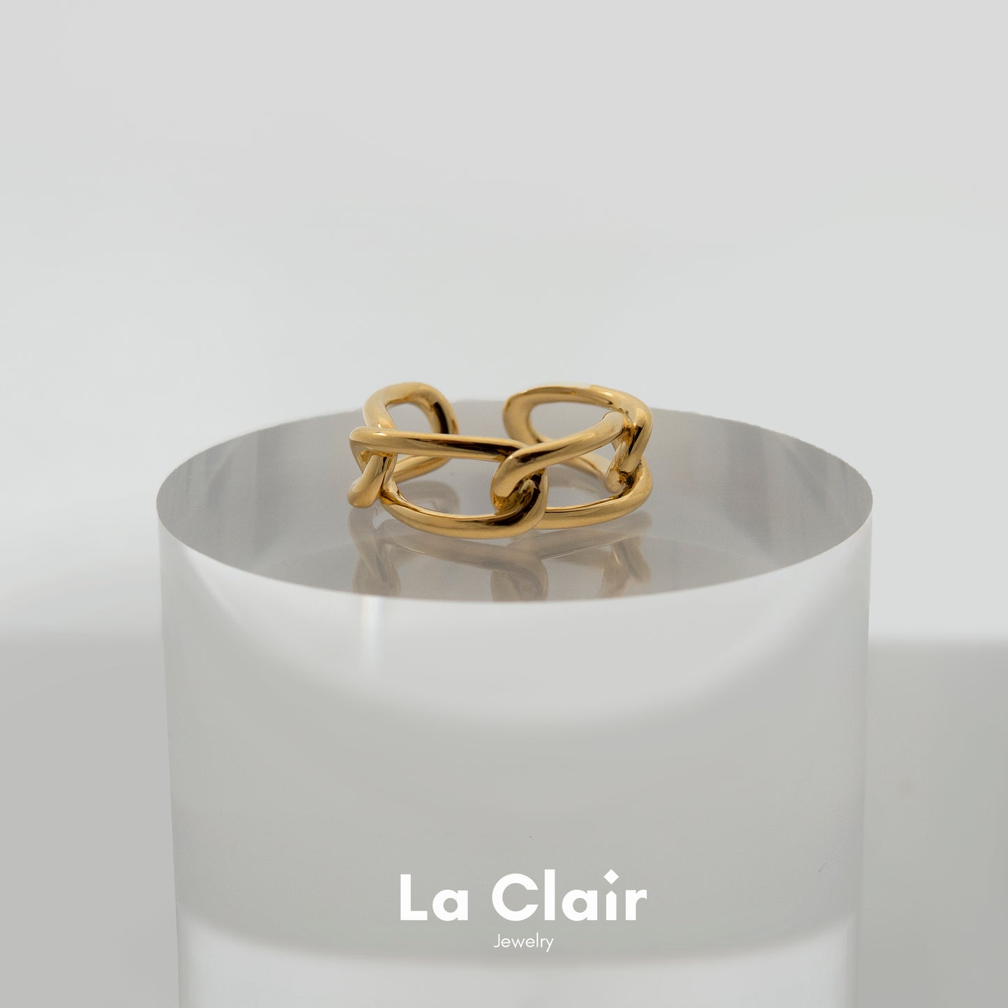 Knotted Wrap-Around Open Ring