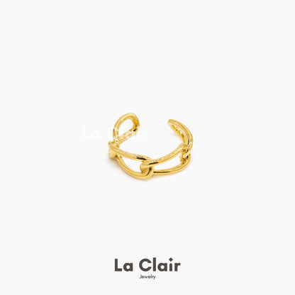 Knotted Wrap-Around Open Ring