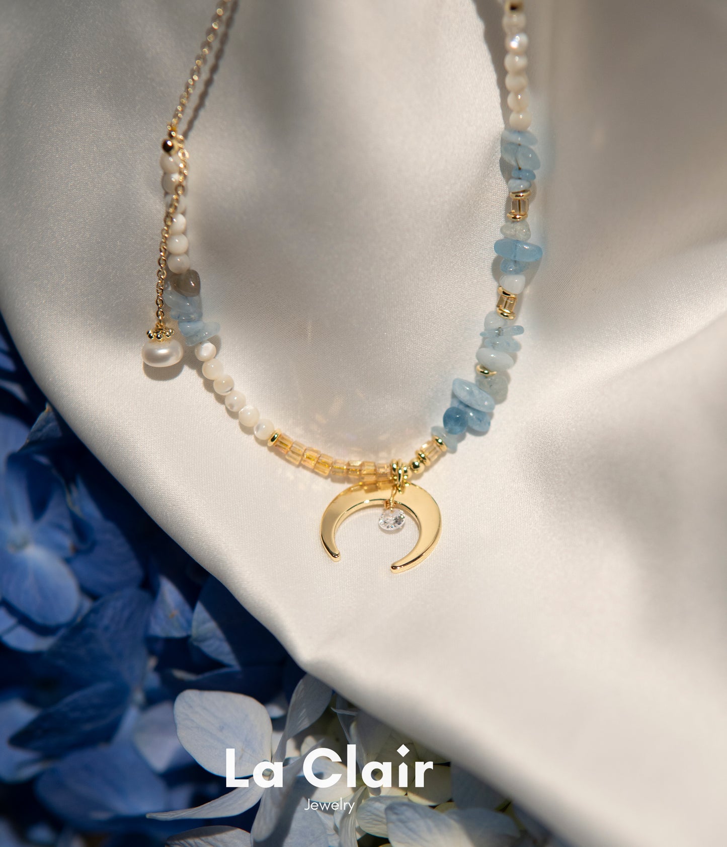 Moonlit Ocean Necklace