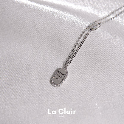 Never-Give-up Silver Necklace_1