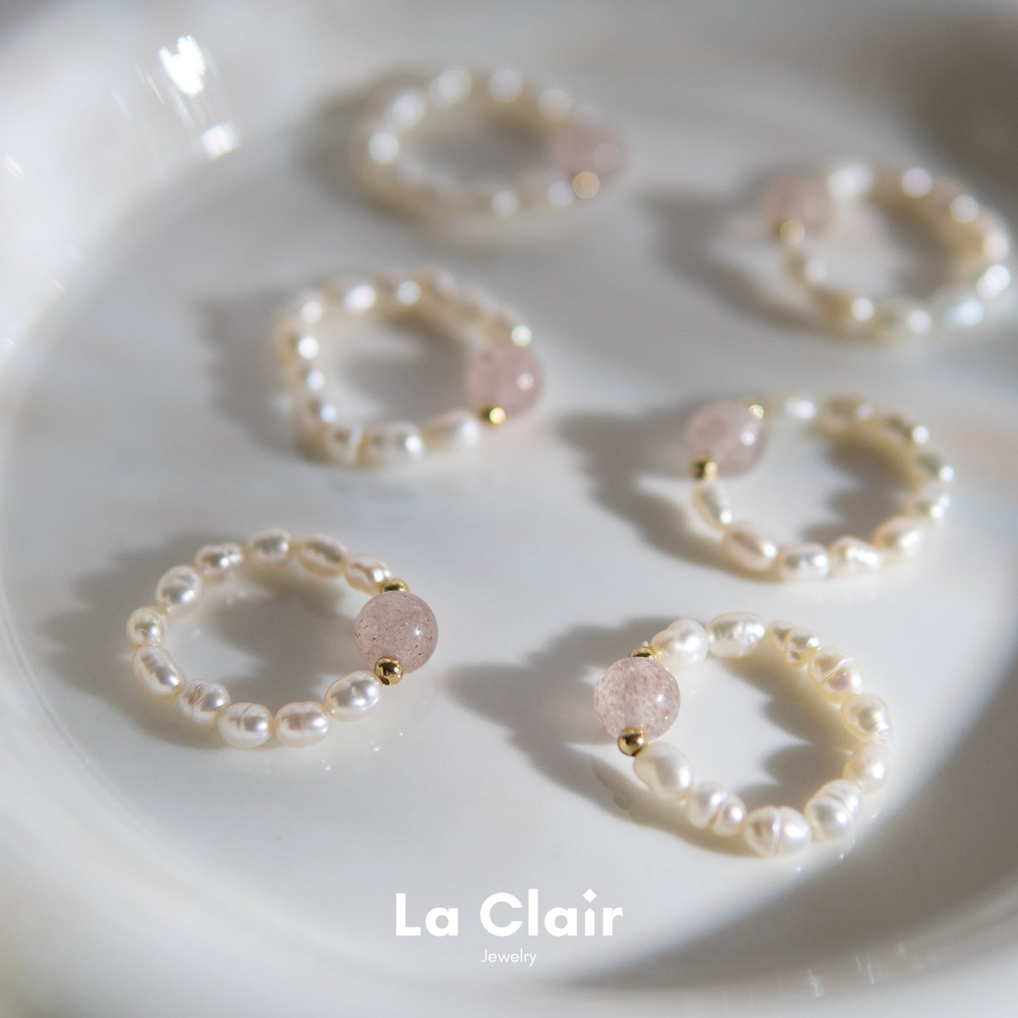Pink Crystal Pearl Ring_2