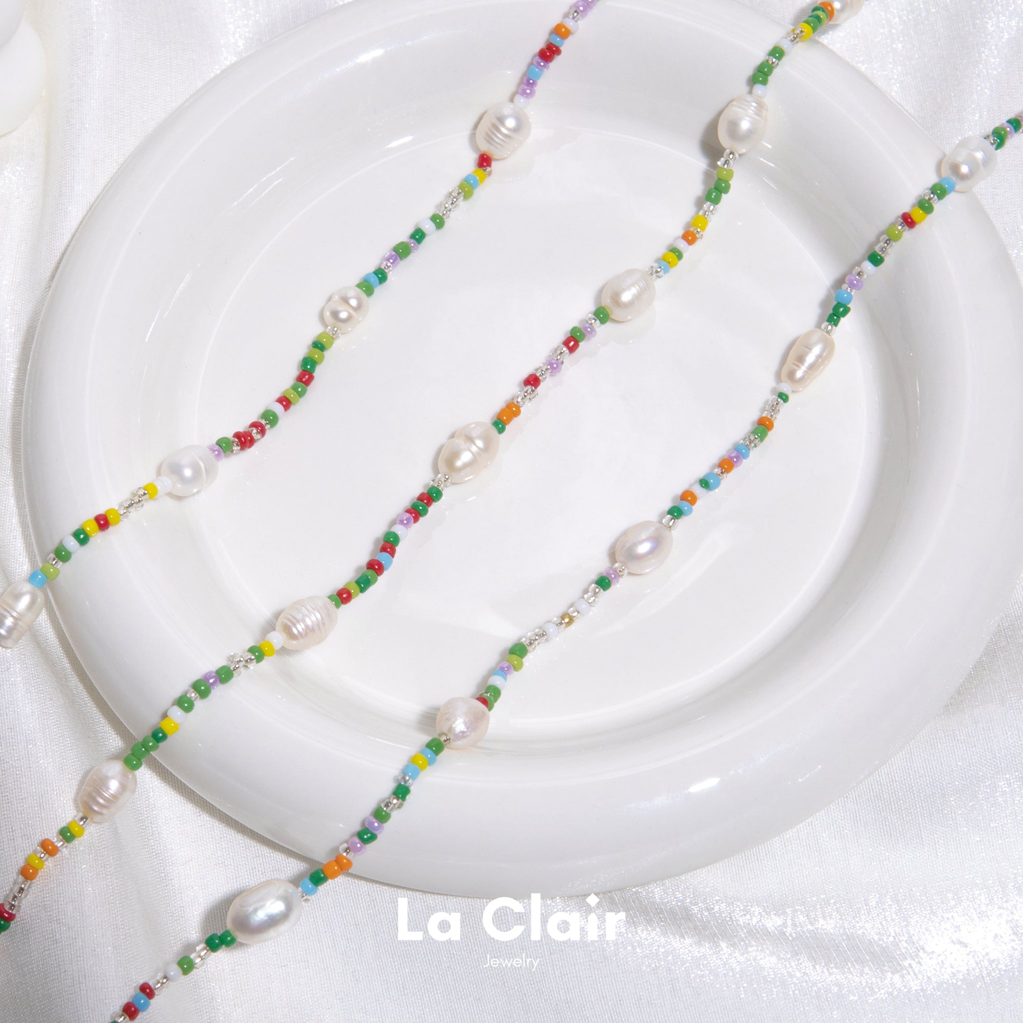Rainbow Melody Pearl Necklace_2