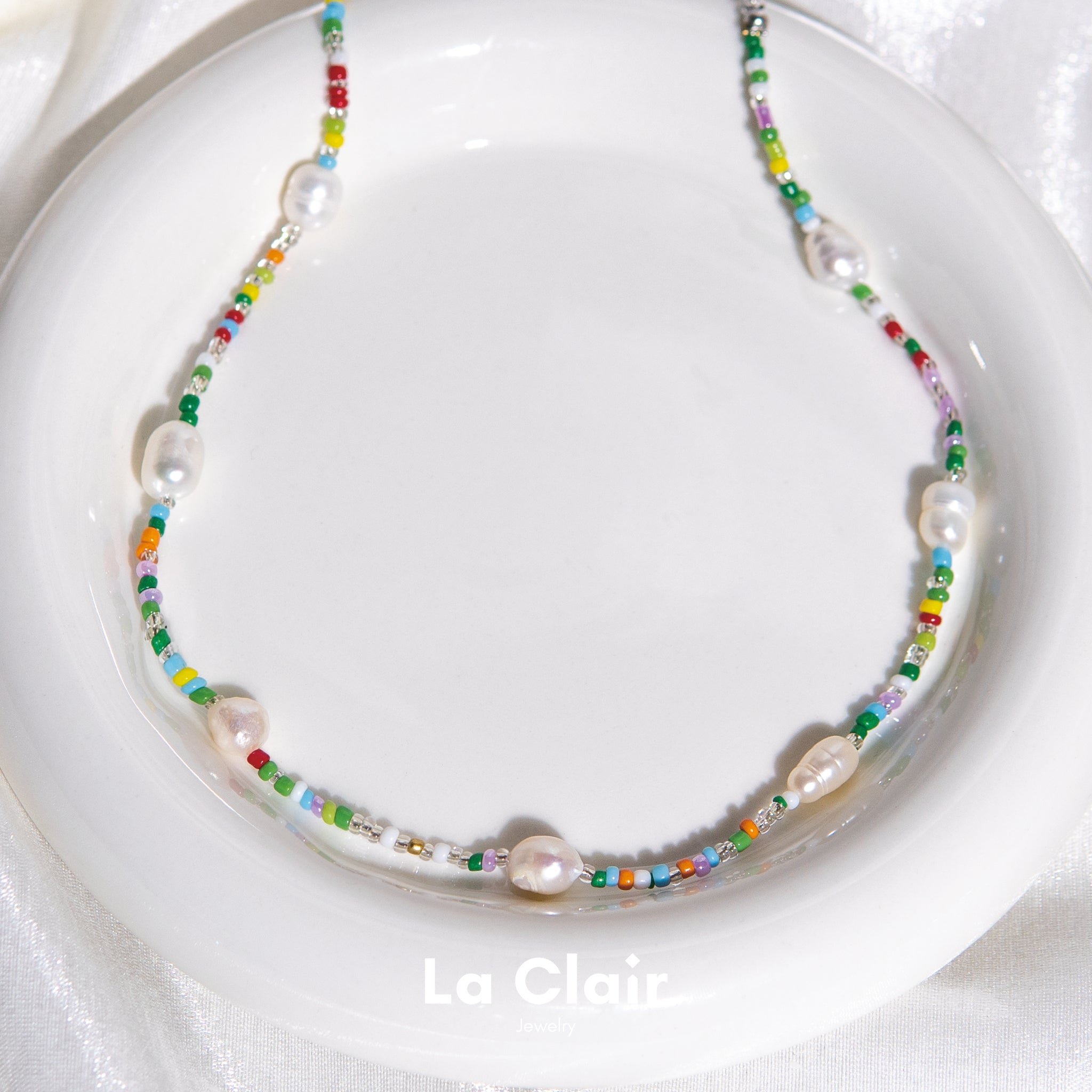Rainbow Melody Pearl Necklace_3