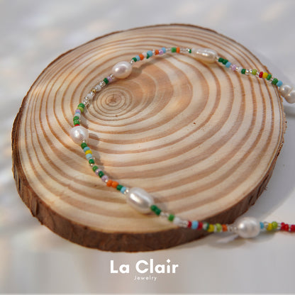 Rainbow Melody Pearl Necklace_4