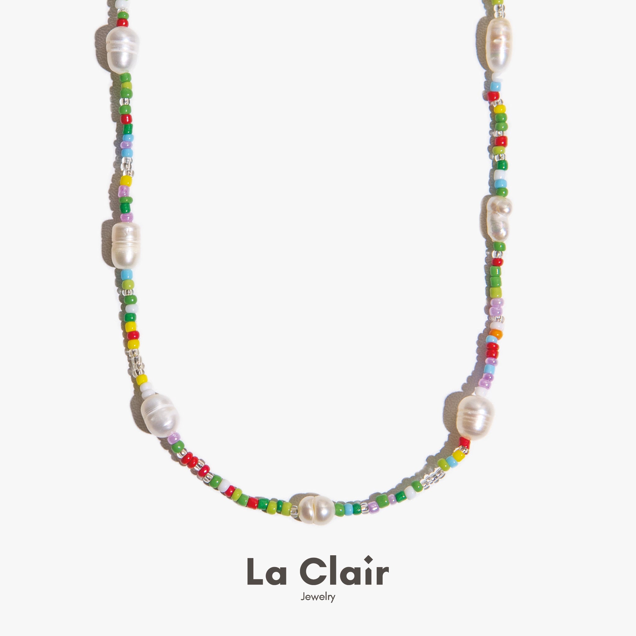 Rainbow Melody Pearl Necklace_5