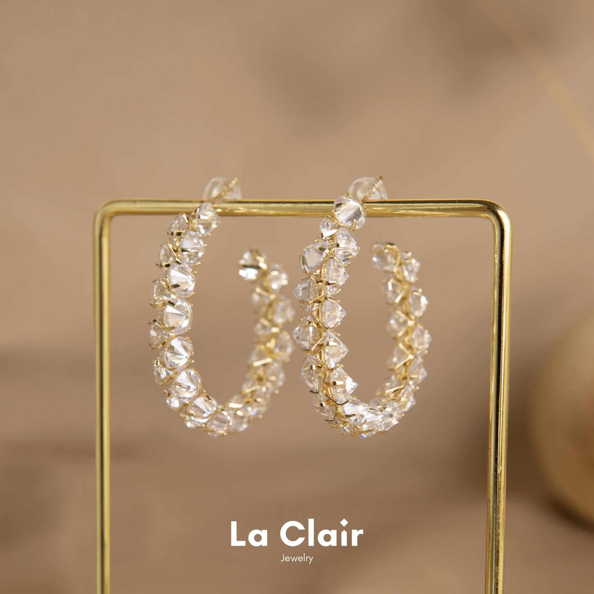 Sparkling Crystal Hoop Earrings_2