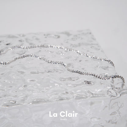 Sparkling Delicate Silver Chain_1
