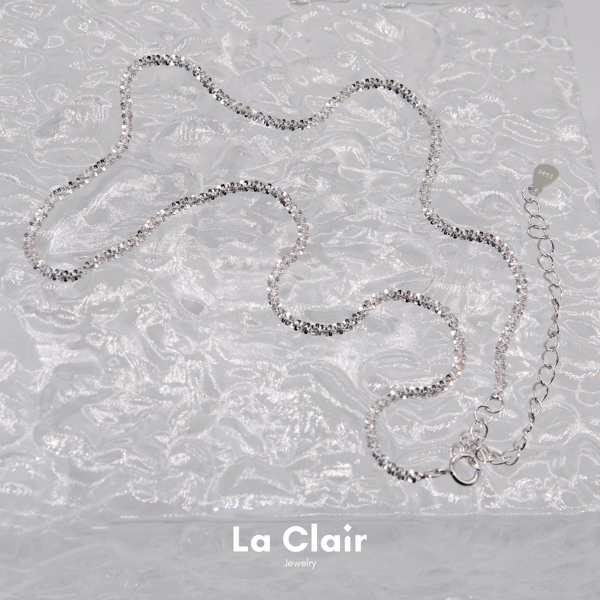 Sparkling Delicate Silver Chain_2