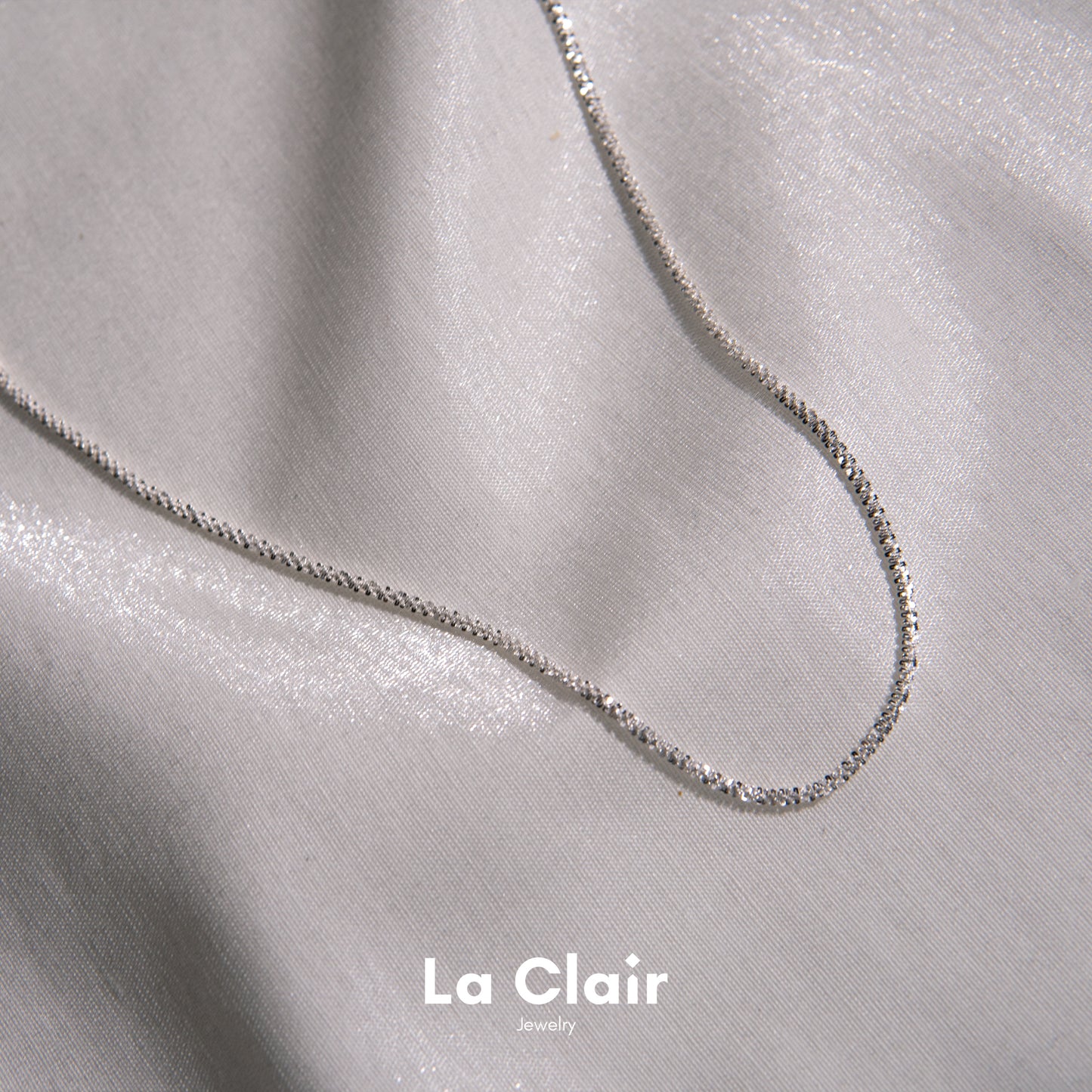 Sparkling Delicate Silver Chain_3