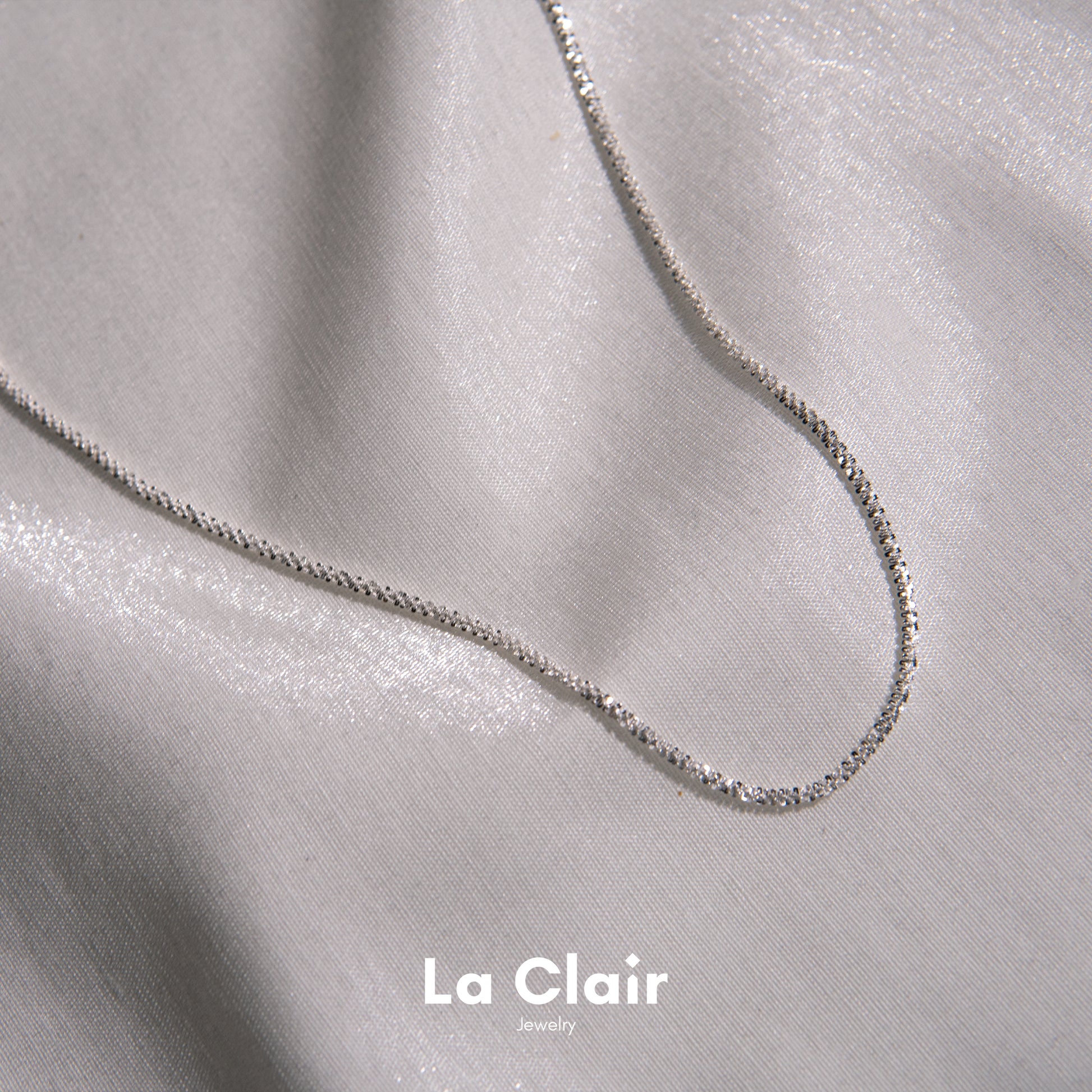 Sparkling Delicate Silver Chain_3