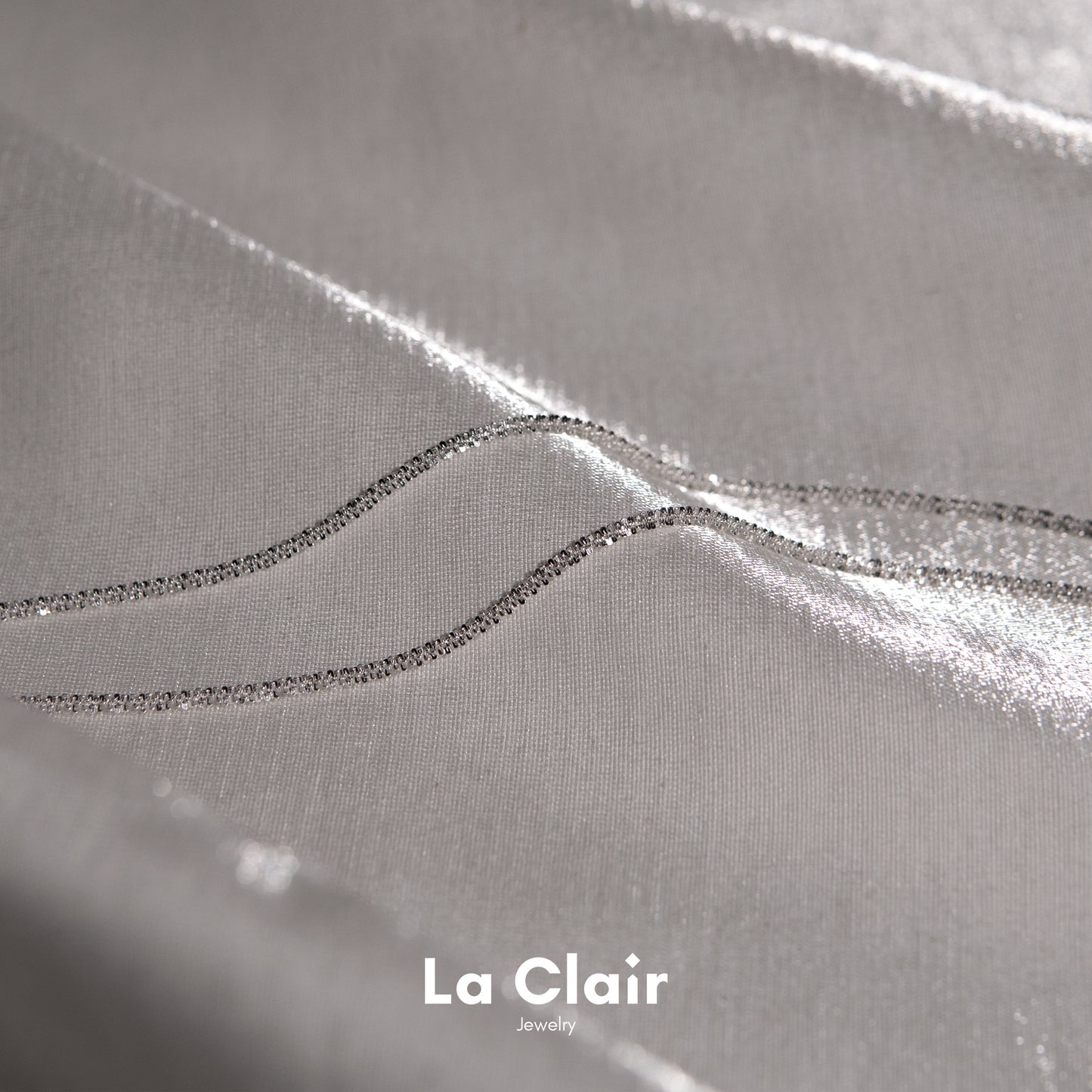Sparkling Delicate Silver Chain