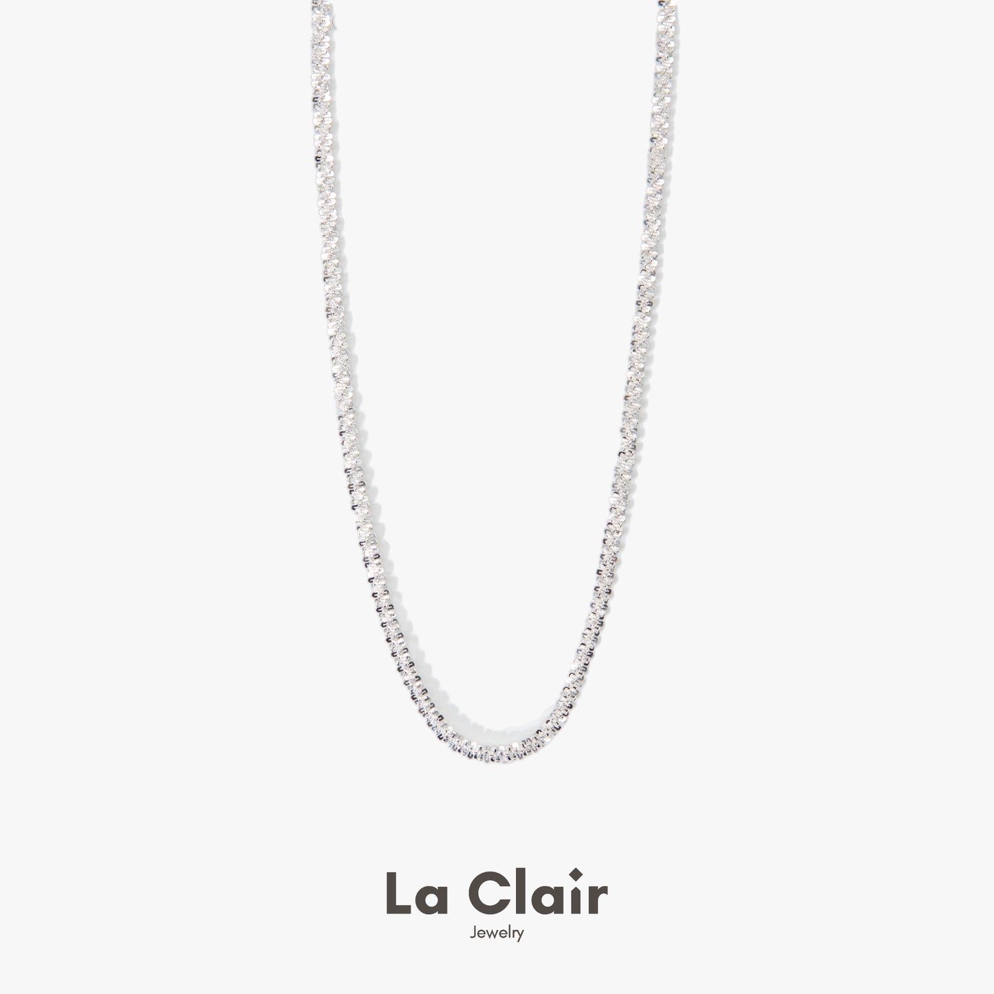 Sparkling Delicate Silver Chain_5