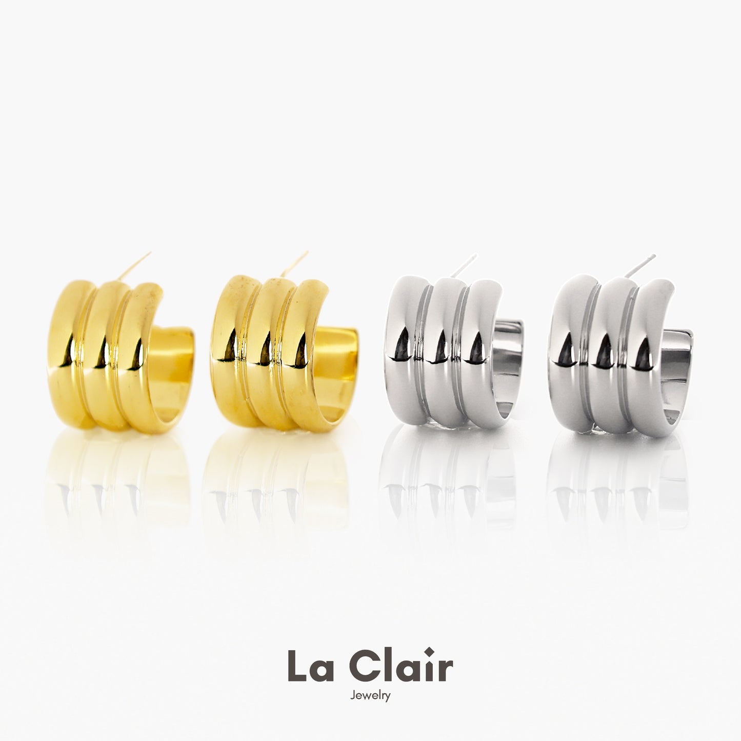 Vertical Pattern Earrings
