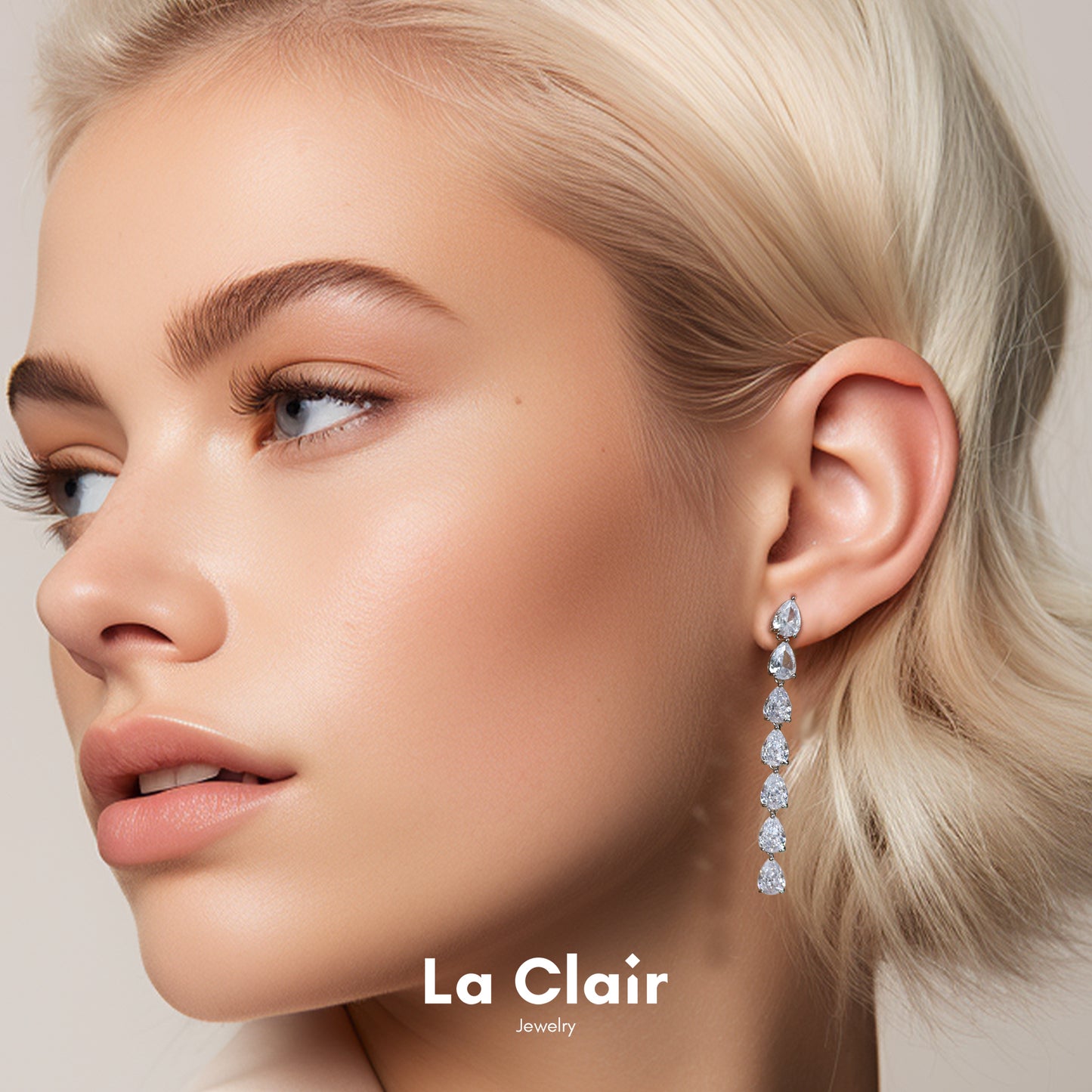 Dazzling Teardrop Earrings