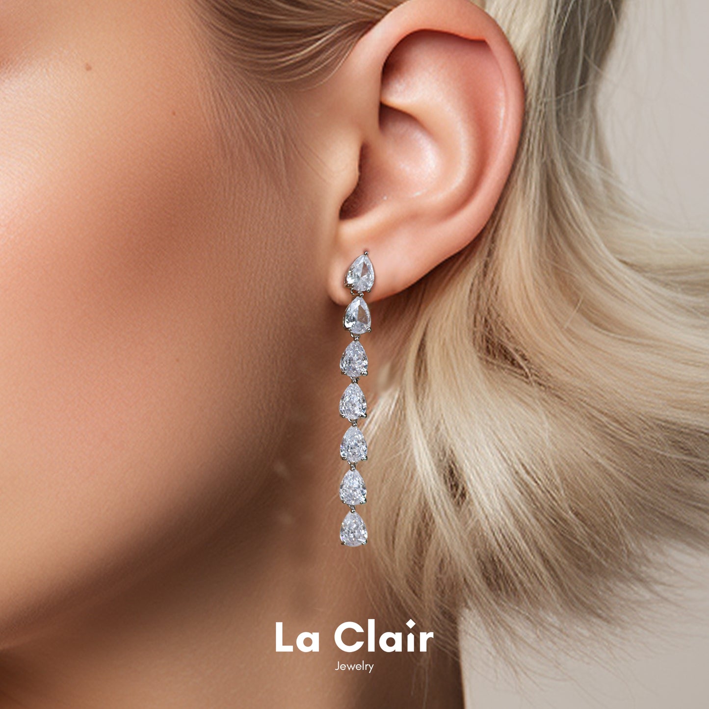 Dazzling Teardrop Earrings