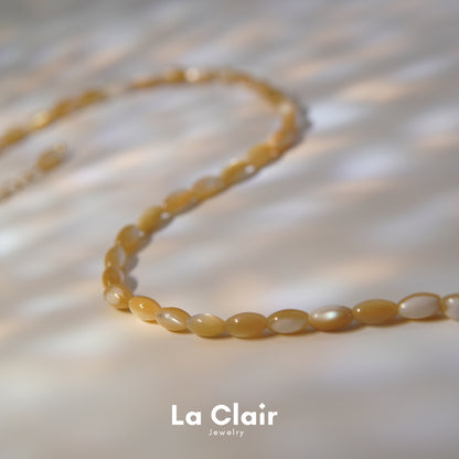 Eye of the Shell Bead Necklace